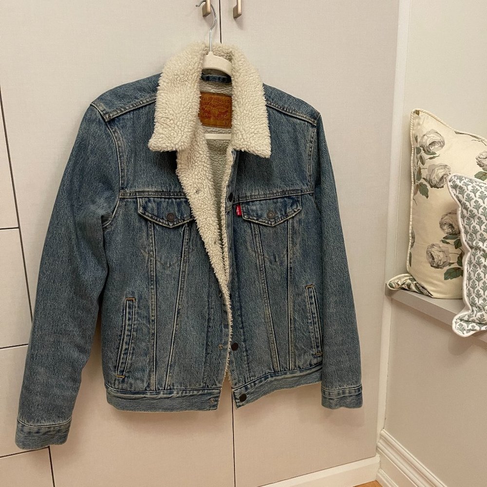 Levi's Denim and Shearling Jacket